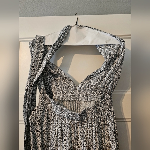 Lulus Casablanca Queen Black & White Maxi Dress Small - Picture 6 of 7